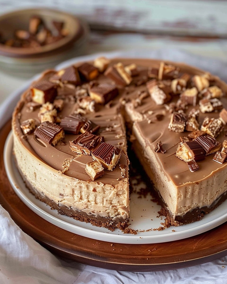 Snickers Cheesecake
