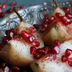 Spiced Pears and Pomegranate