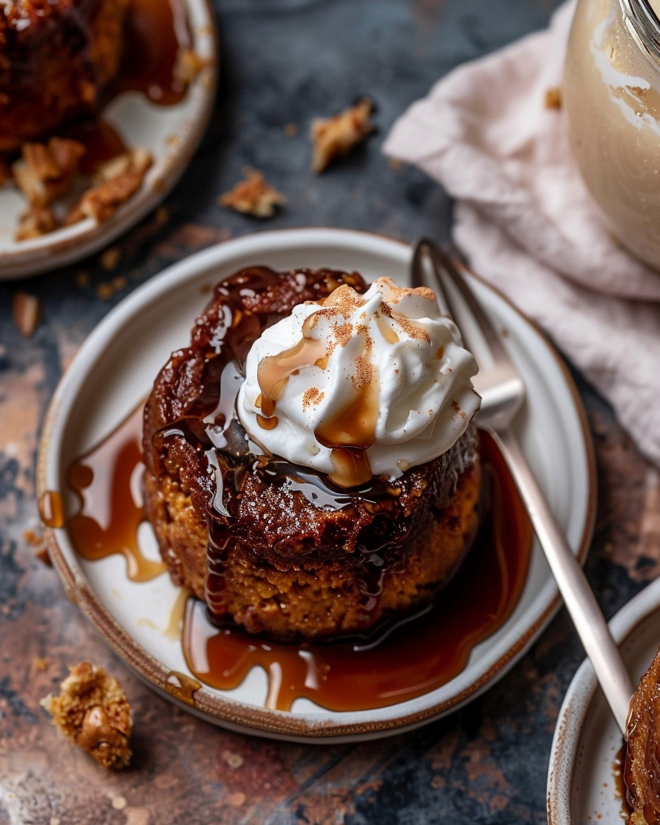 Sticky Toffee Pumpkin Puddings