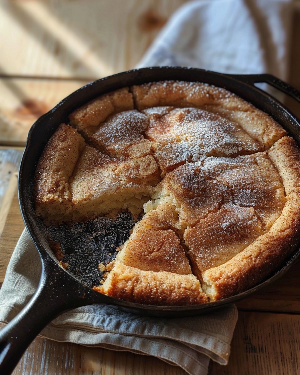 30-Minute Brown Butter Snickerdoodle Skillet