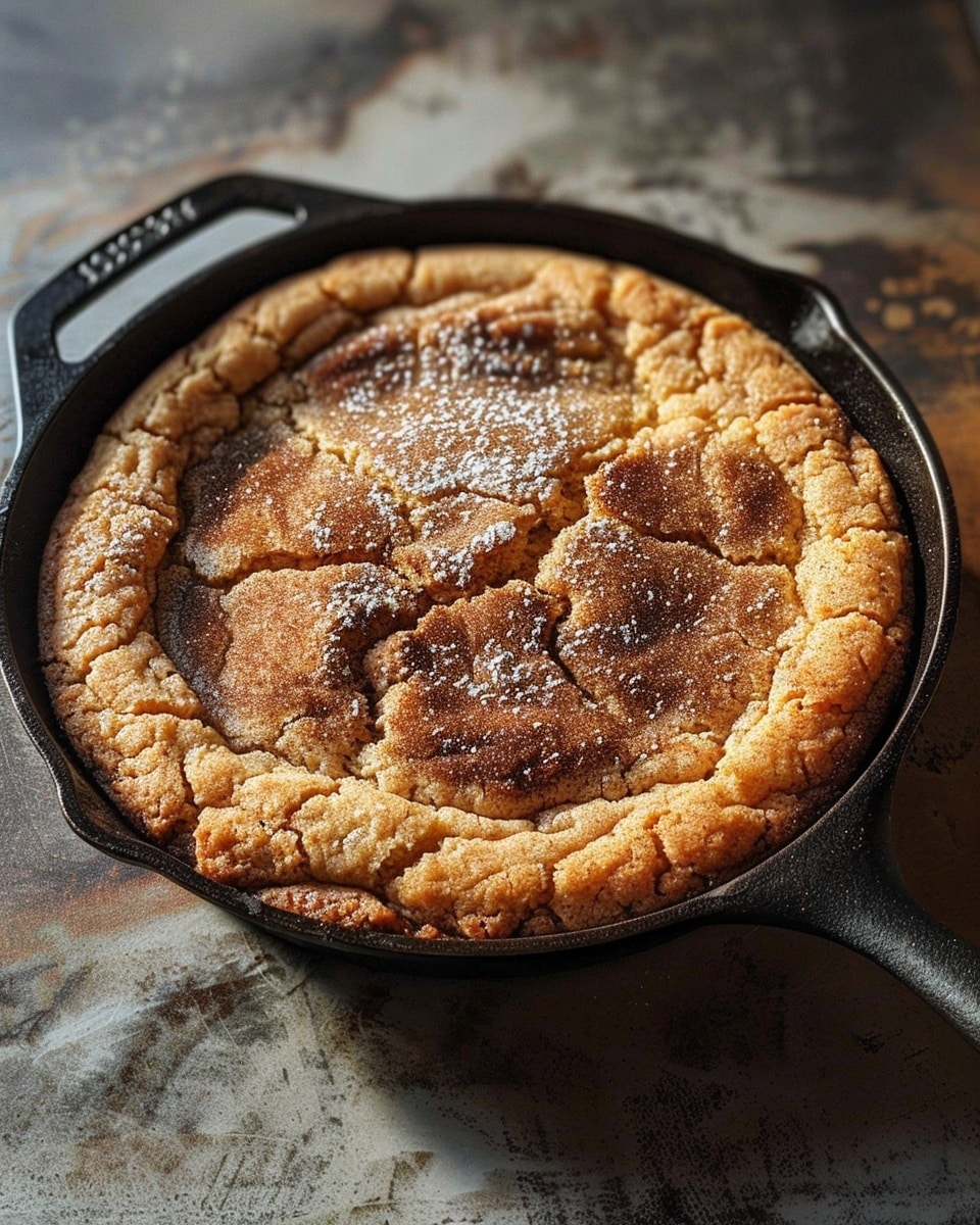 30-Minute Brown Butter Snickerdoodle Skillet