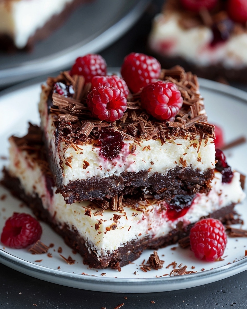 Black Forest Cheesecake Bars Recipe