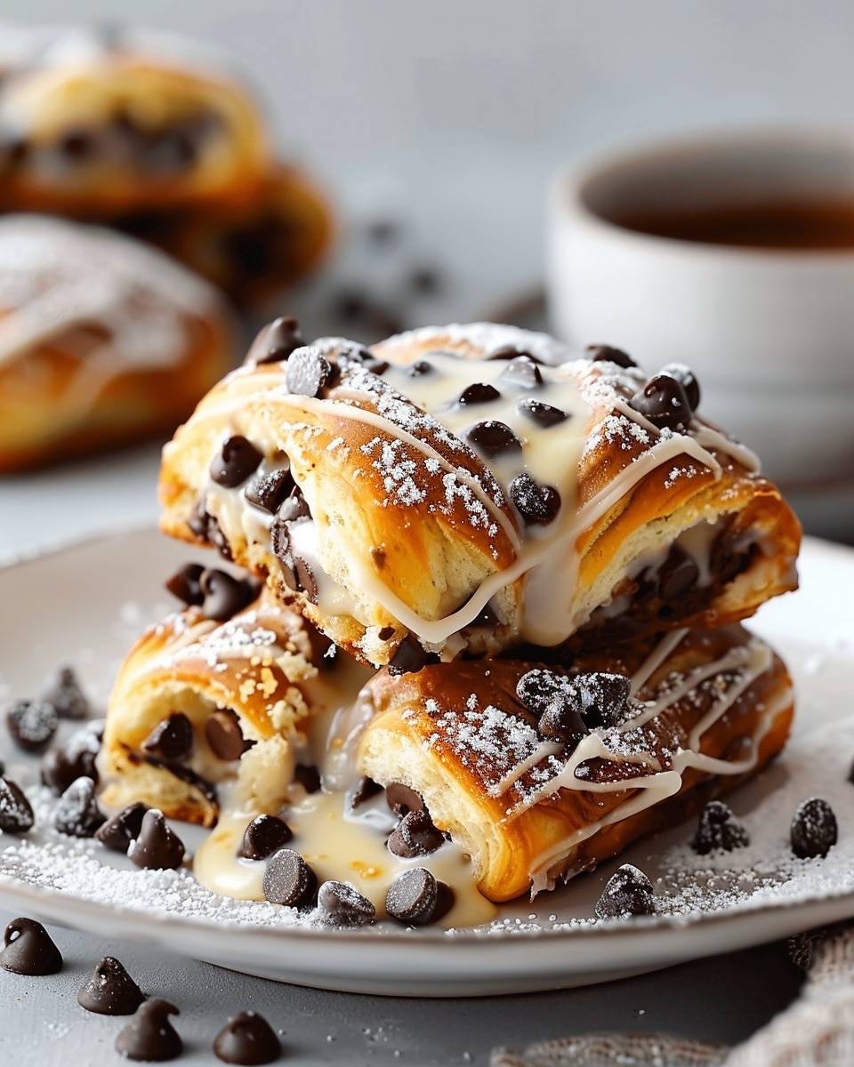 Chocolate Chip Vanilla Custard Brioches : Soft, Sweet, and Bakery-Style at Home