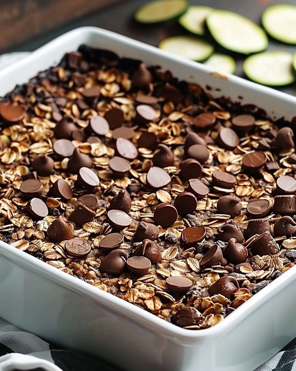 Chocolate Zucchini Baked Oatmeal: An Incredible Wholesome Recipe