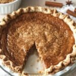Depression Era Cinnamon Pie