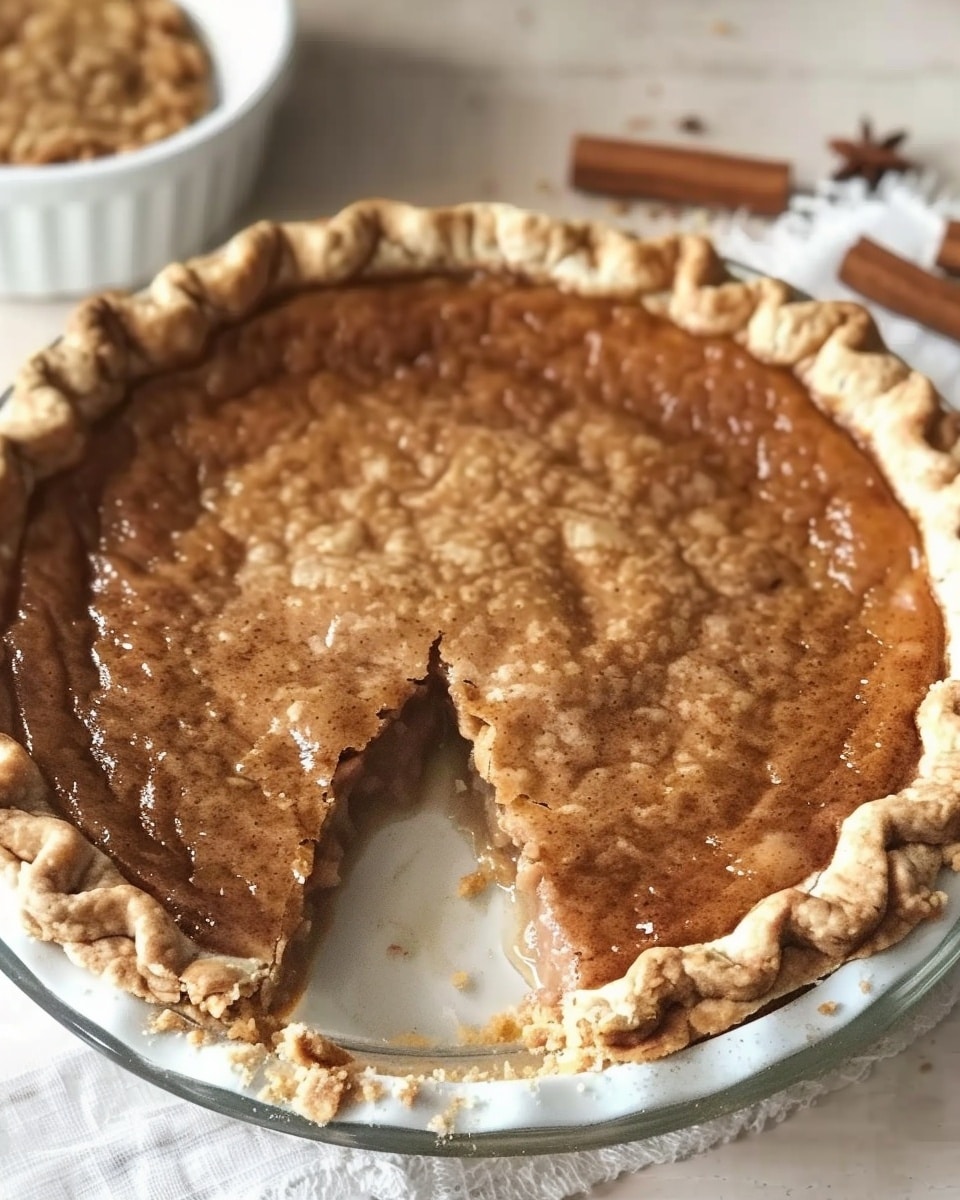 Depression Era Cinnamon Pie