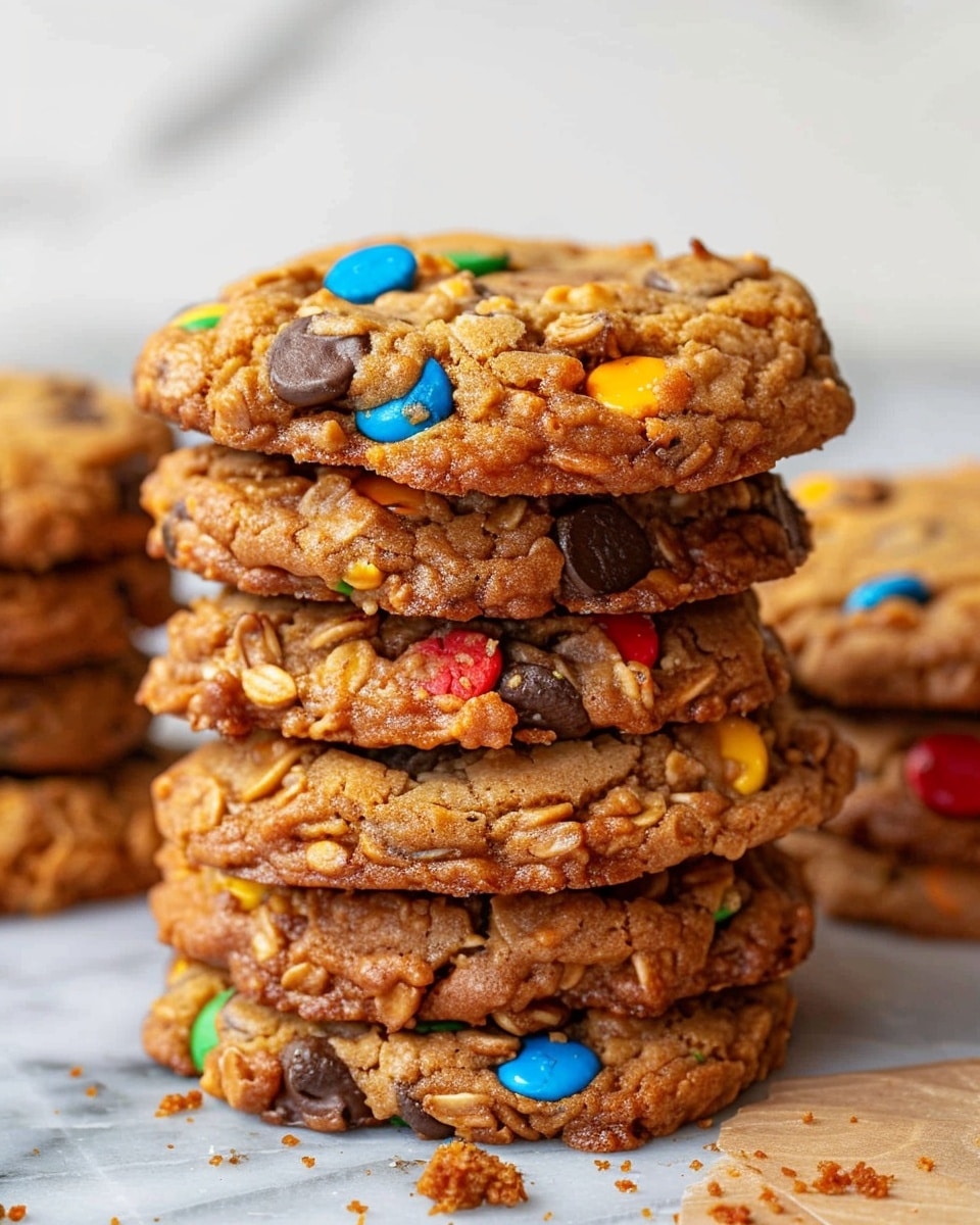 Gluten Free Monster Cookies