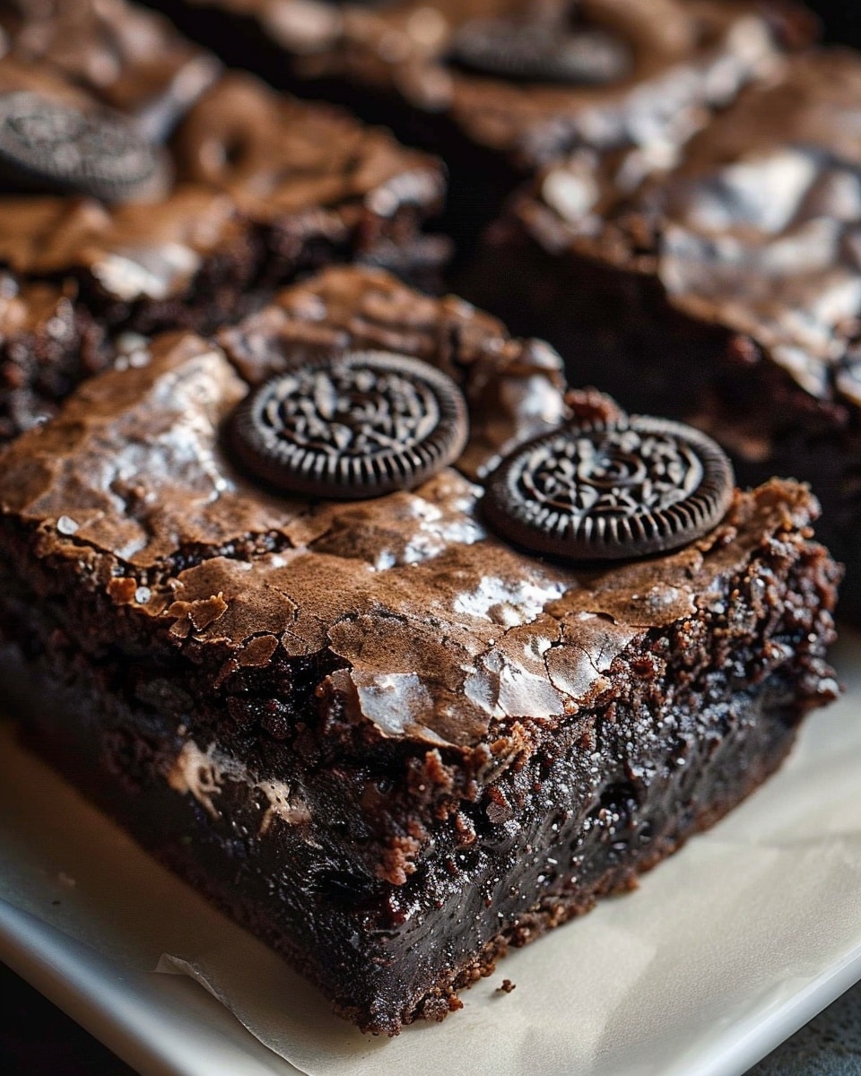Irresistible 4-Ingredient Oreo Brownies That Wow Everyone