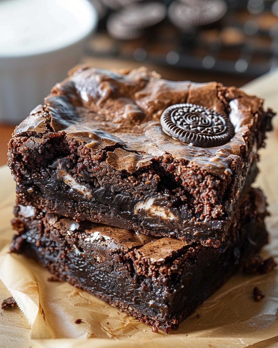 Irresistible 4-Ingredient Oreo Brownies That Wow Everyone