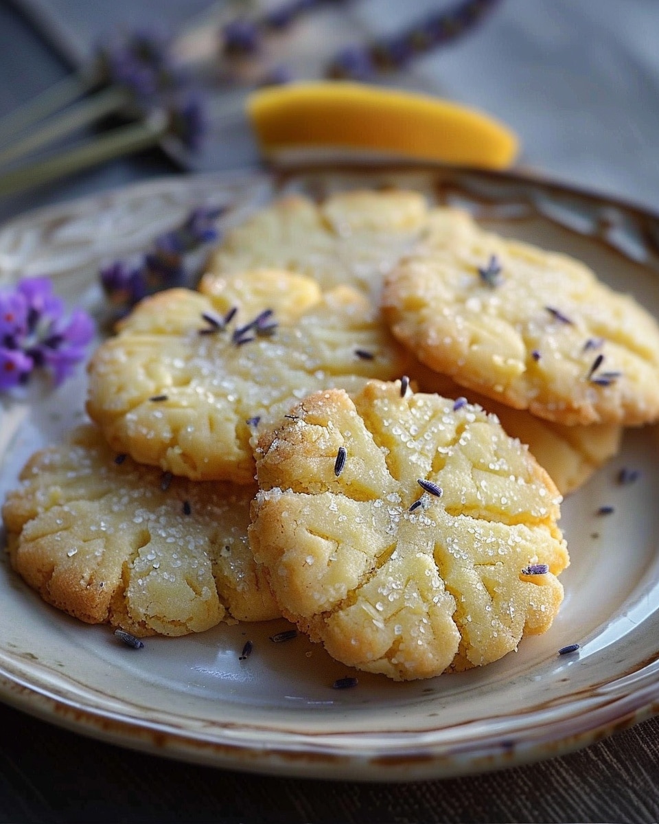 Irresistible Lemon Lavender Shortbread Cookies You’ll Love