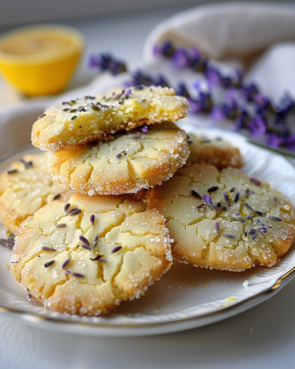 Irresistible Lemon Lavender Shortbread Cookies You’ll Love