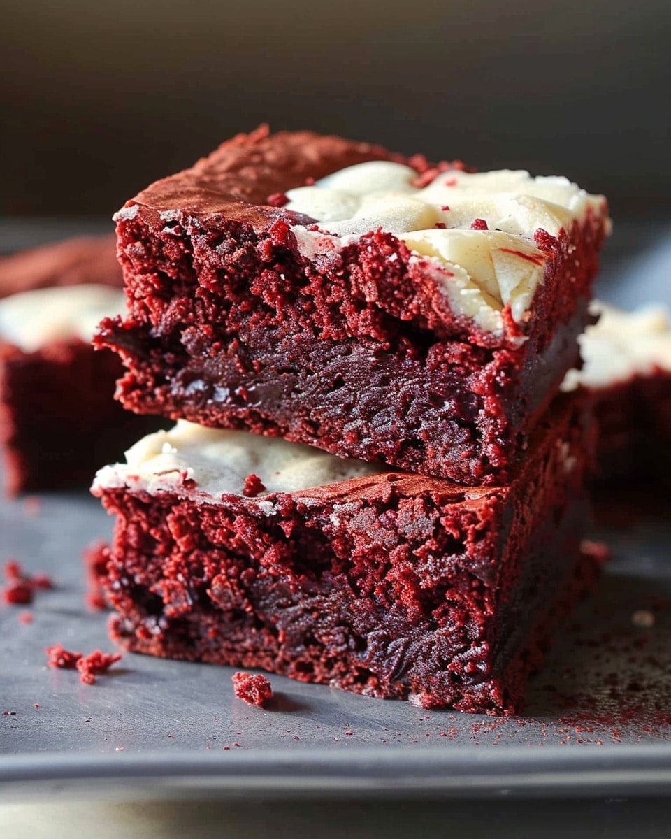 Irresistible Red Velvet Brownies: 1 Bowl Fudgy Bliss