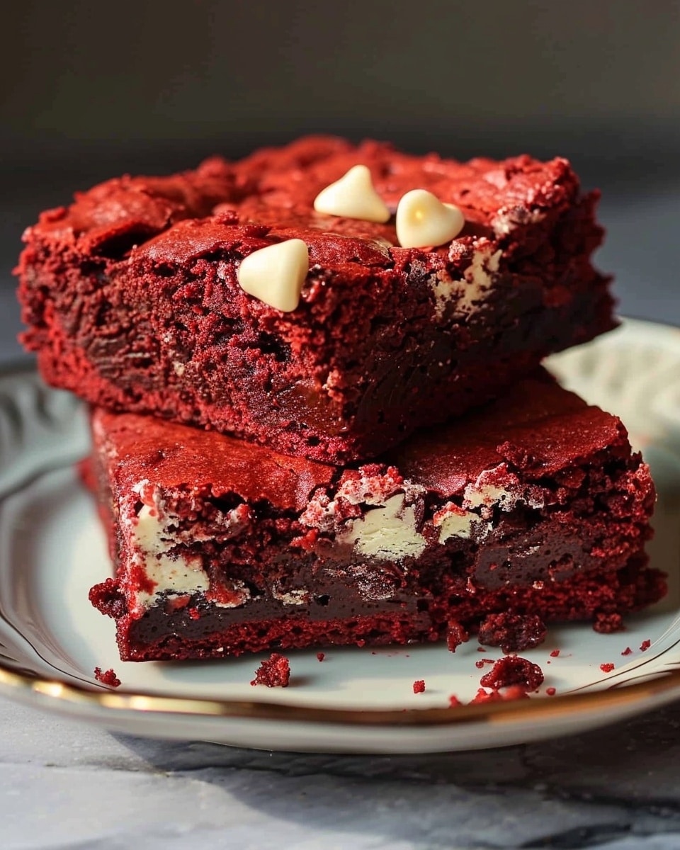 Irresistible Red Velvet Brownies: 1 Bowl Fudgy Bliss