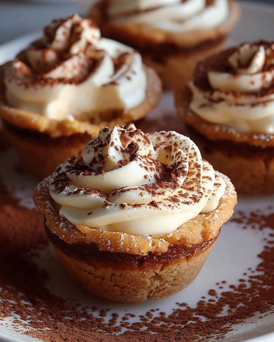 Irresistible Tiramisu Cookie Cups