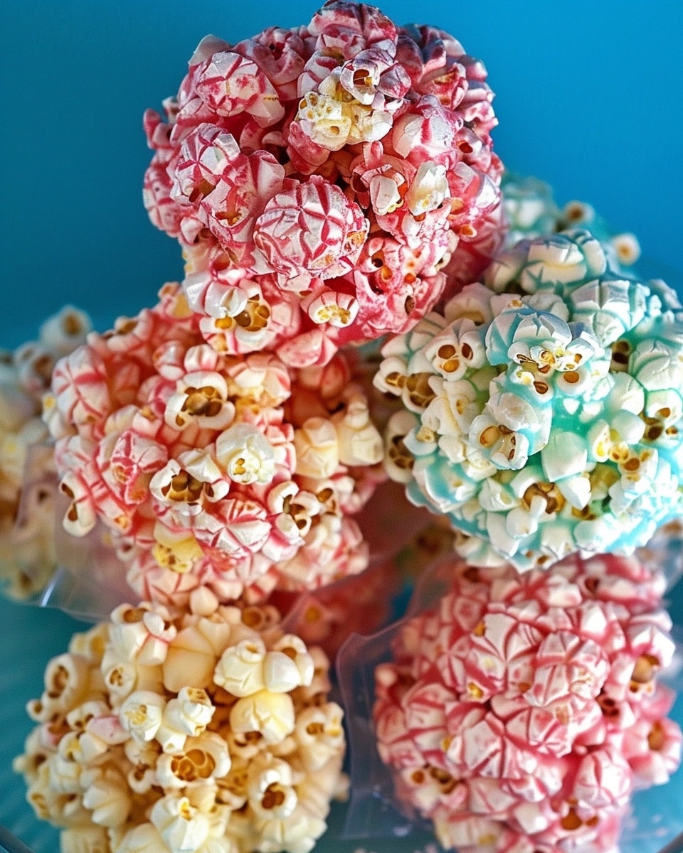 Jolly Rancher Flavored Popcorn Balls