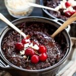 Slow Cooker Chocolate Cherry Dump Cake
