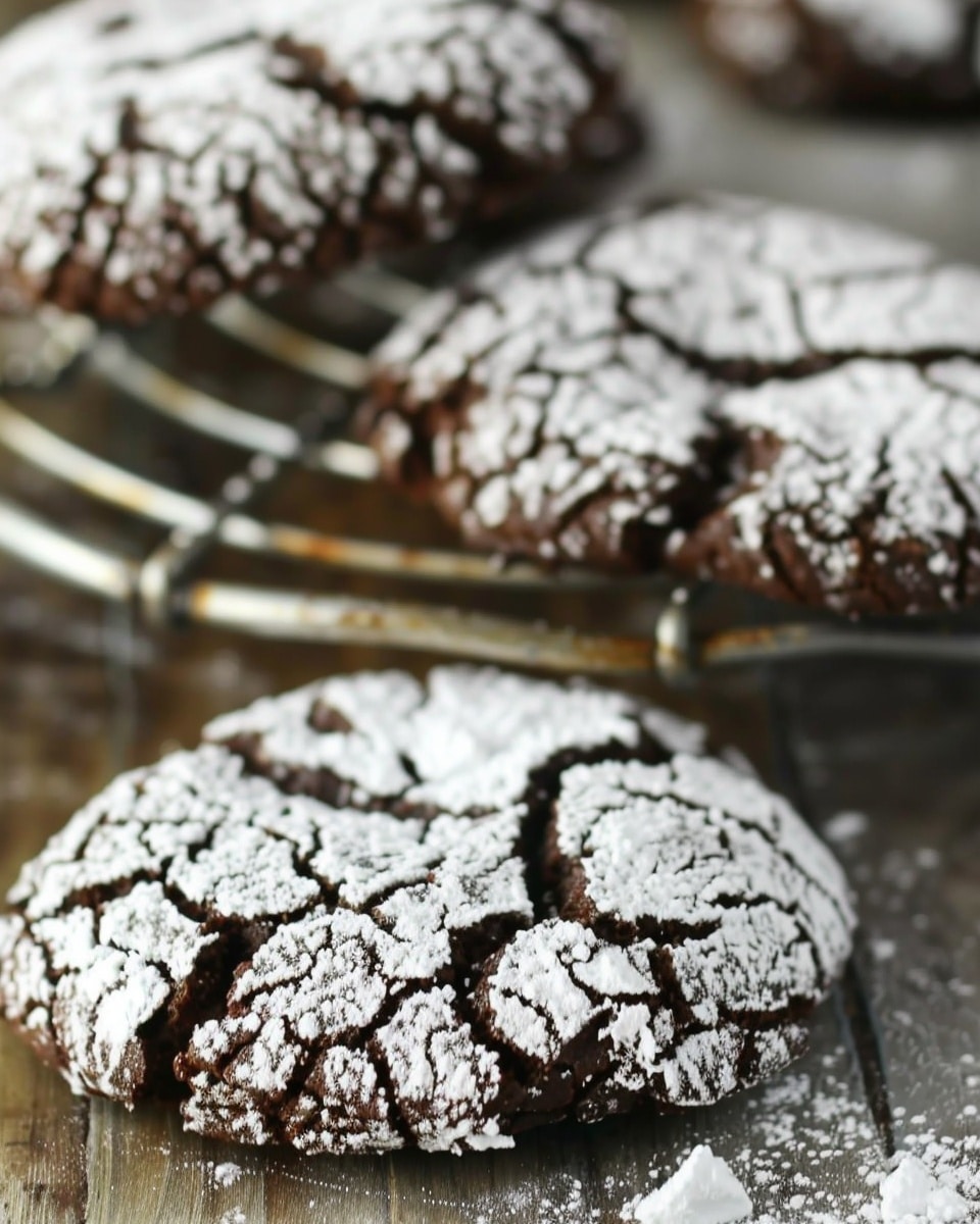 Spicy Chocolate Crinkles