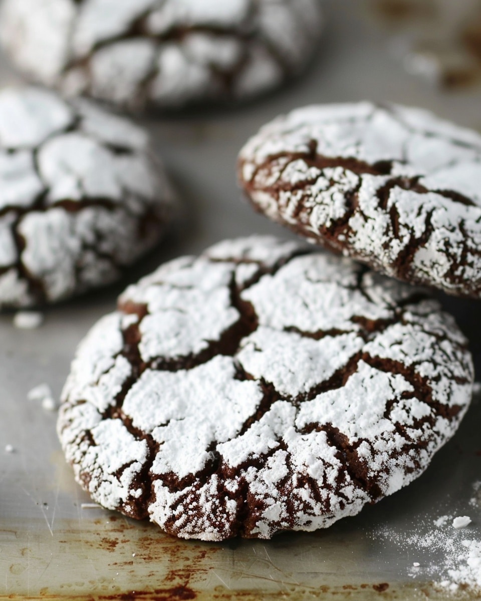 Spicy Chocolate Crinkles