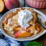 Texas-Style Peach Cobbler
