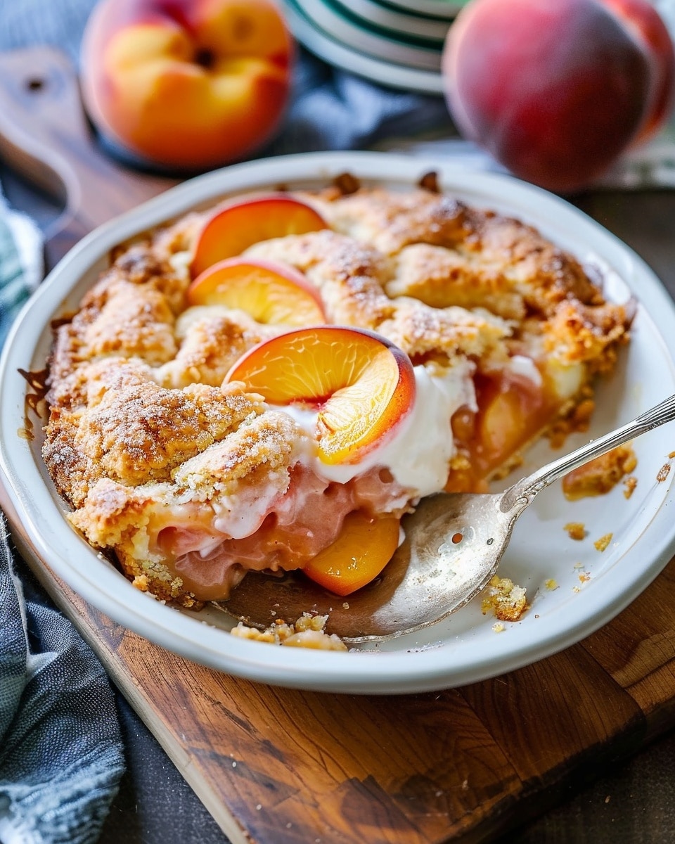 Texas-Style Peach Cobbler