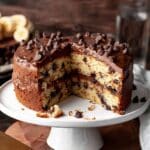 Banana Chocolate Chip Cake