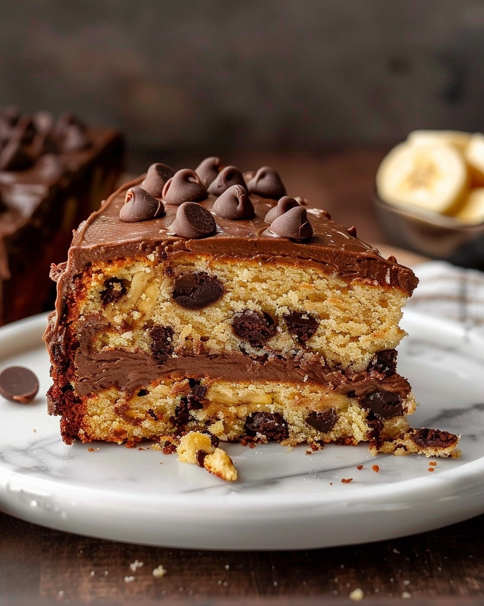 Banana Chocolate Chip Cake