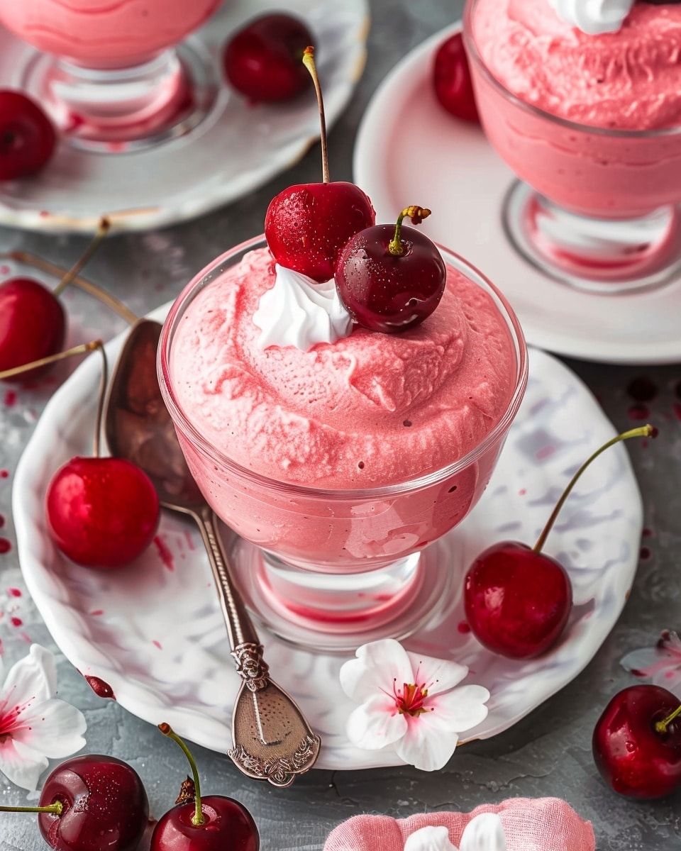 Cherry Mousse