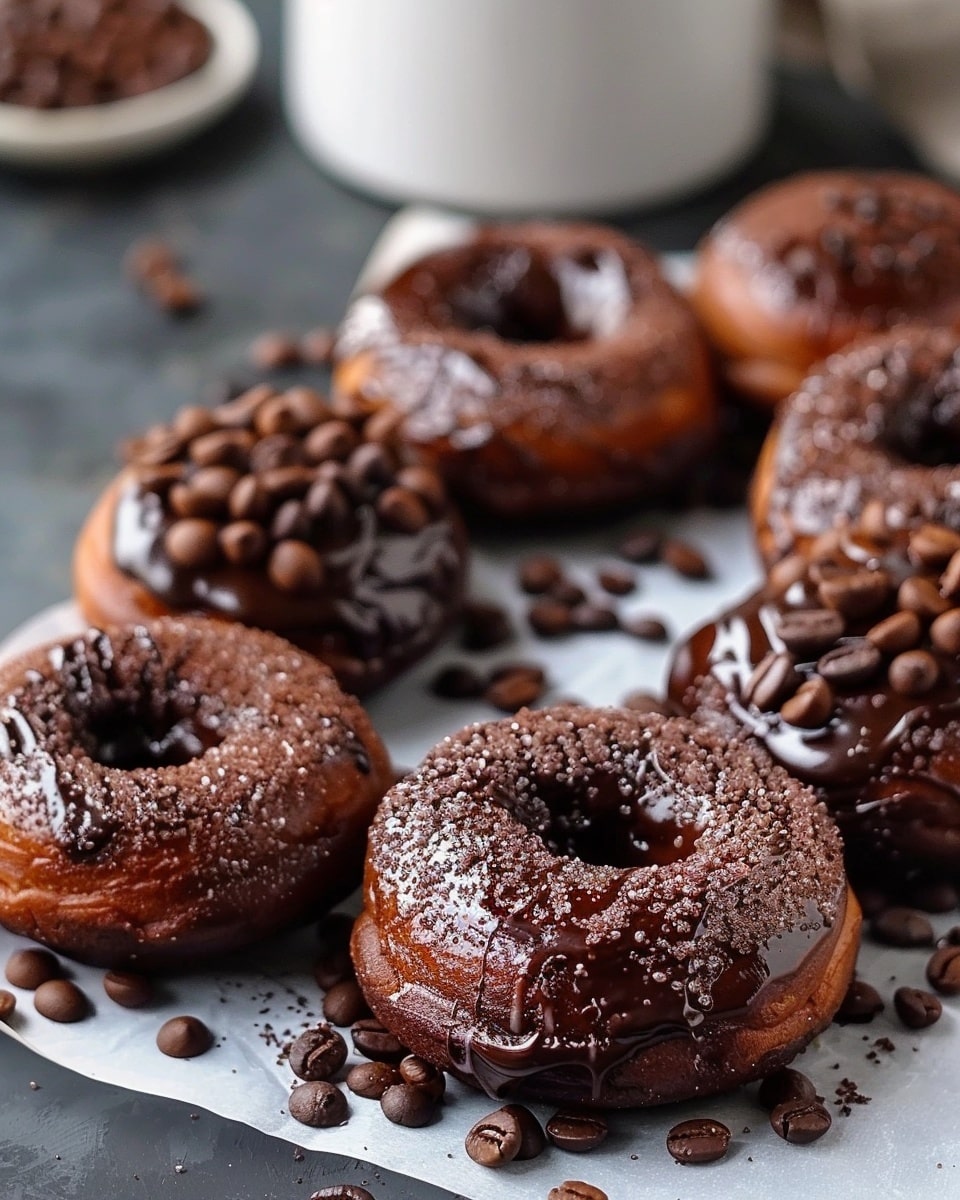 Chocolate Brioche Donuts With Espresso Sugar – Artisan Recipe