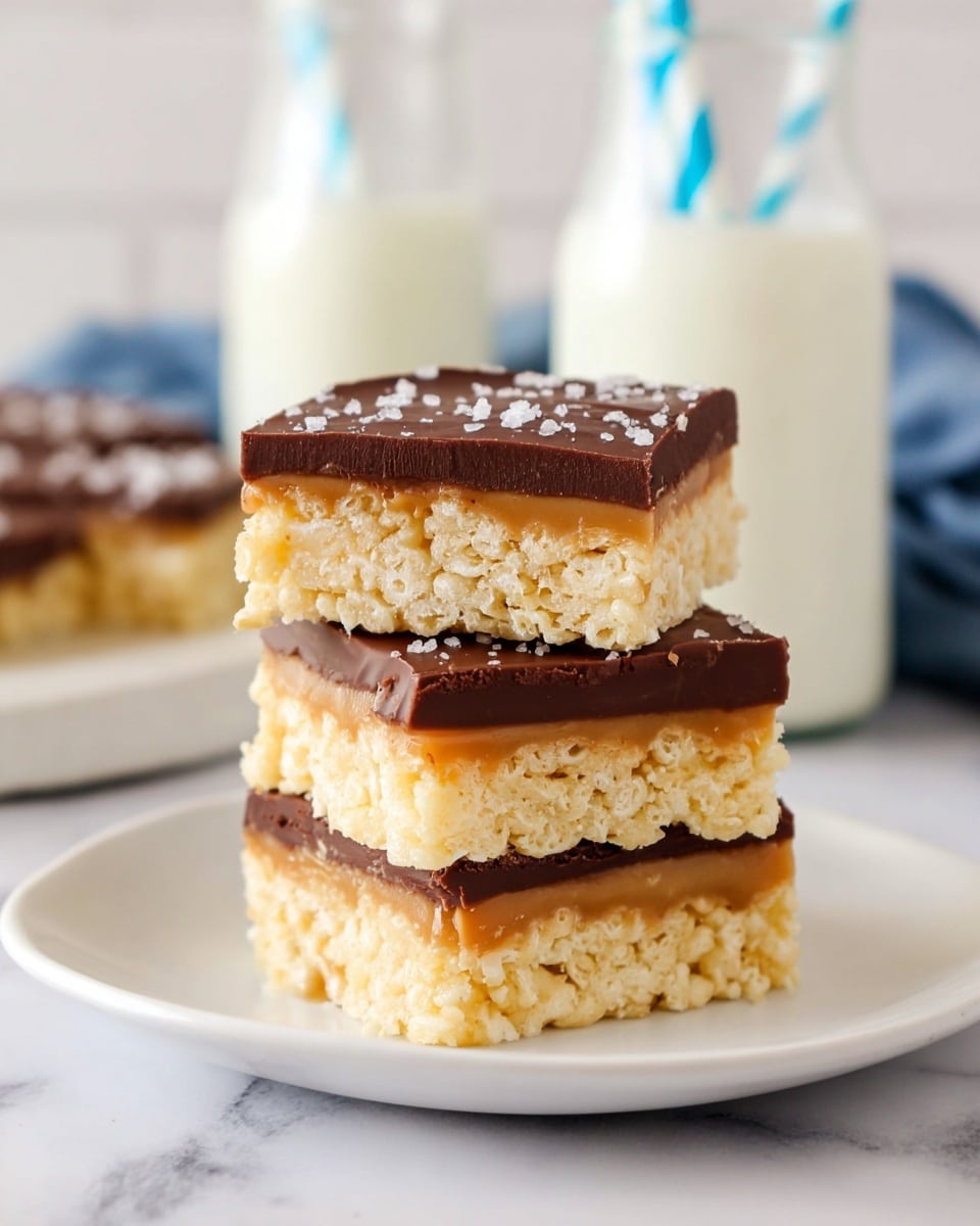 Chocolate Covered Rice Krispie Treats