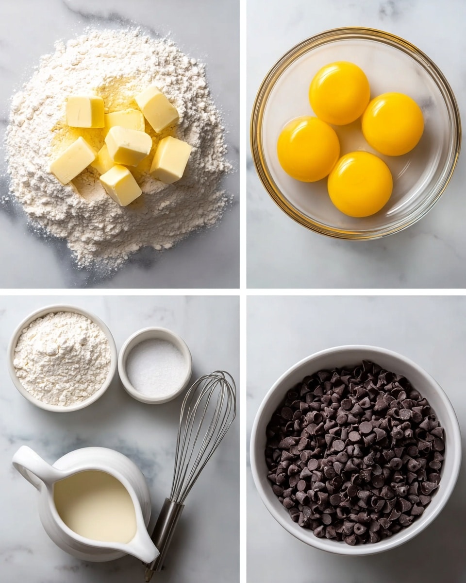 Decadent Chocolate Chip Vanilla Custard Brioches