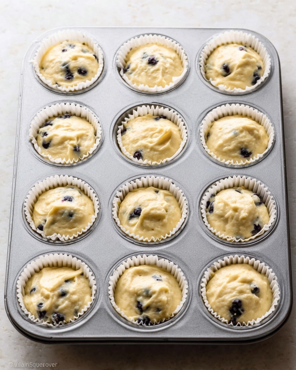 Delicious Lemon Blueberry Cupcakes