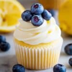 Delicious Lemon Blueberry Cupcakes