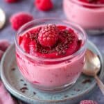 Easy Double Raspberry Mousse