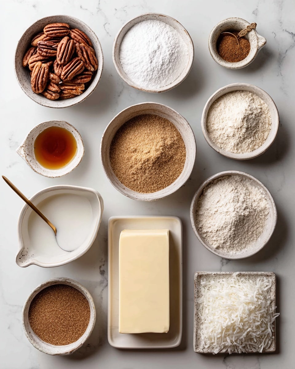 Easy No Bake Pecan Coconut Praline Cookies Recipe