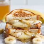 Honey Banana Grilled Cheese Sandwich