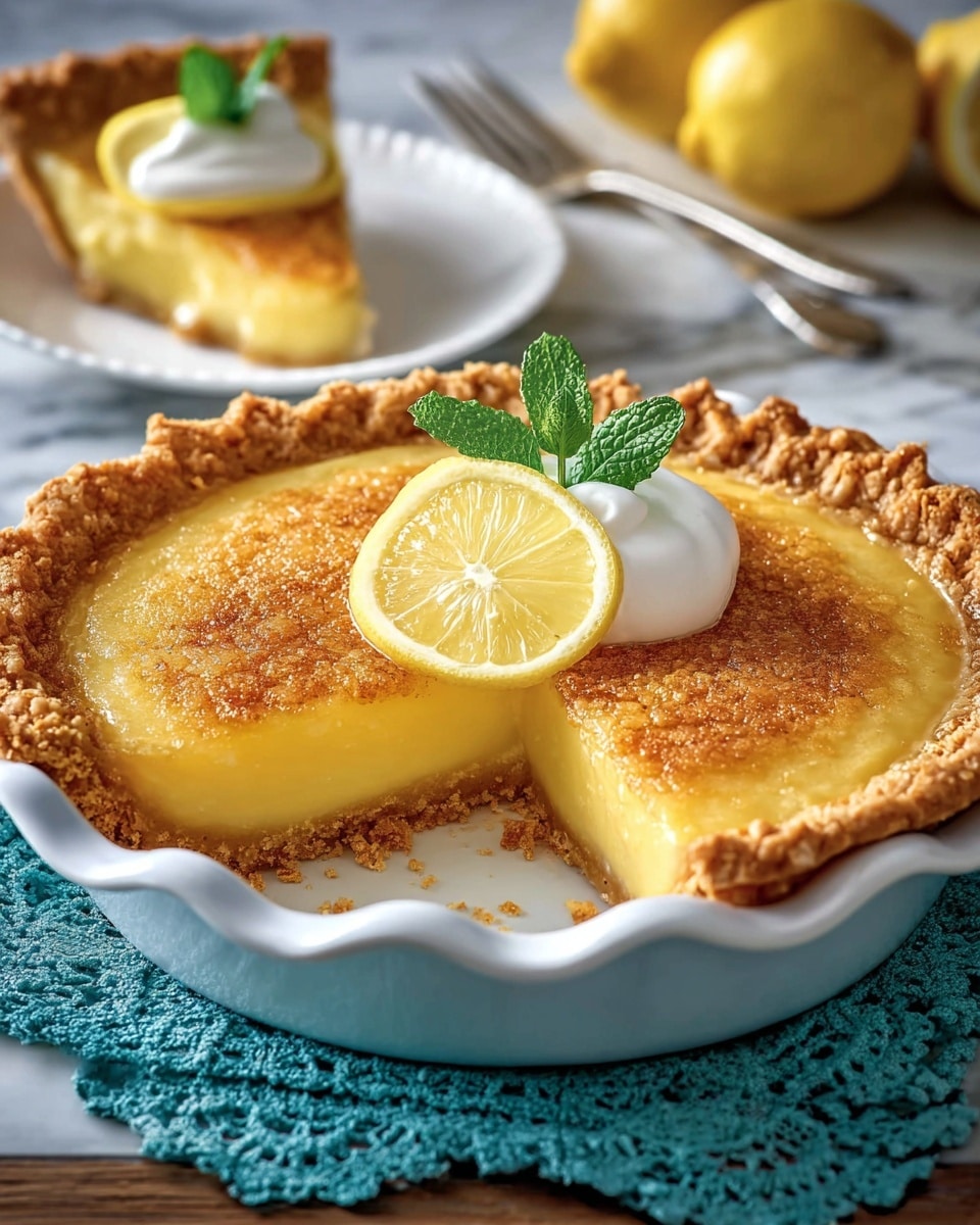 Lemon Chess Pie