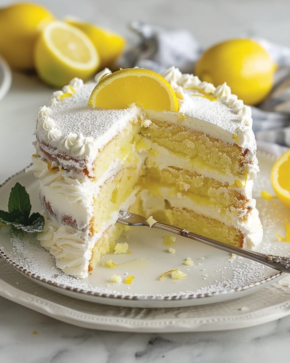 Lemon Mascarpone Cake – A Bright Citrus Delight