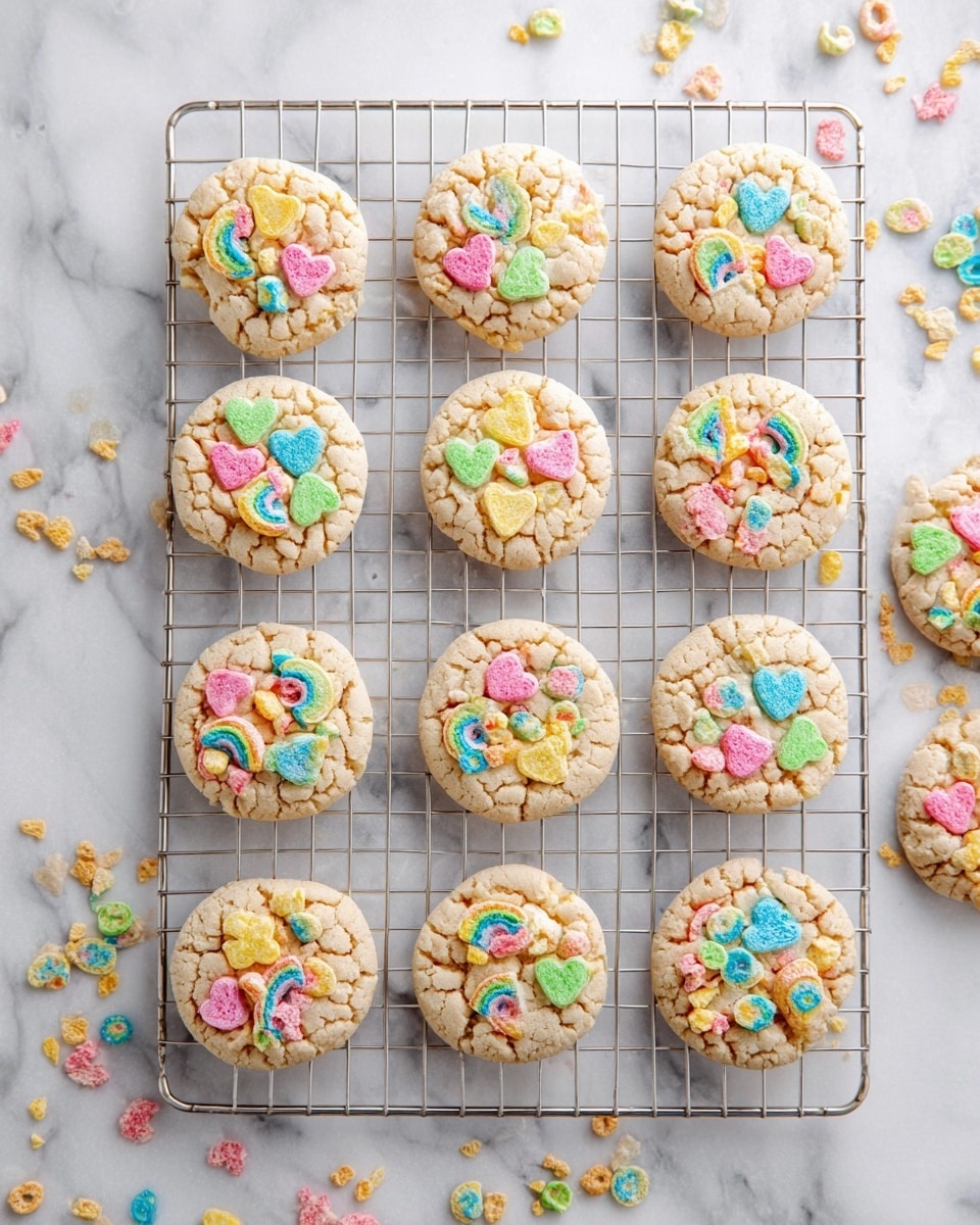 Lucky Charms Cookies