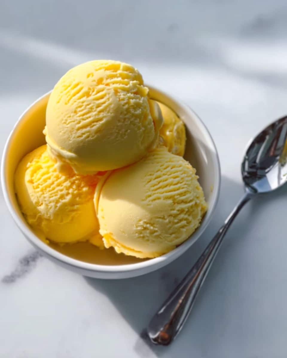 Mango Ice Cream Recipe