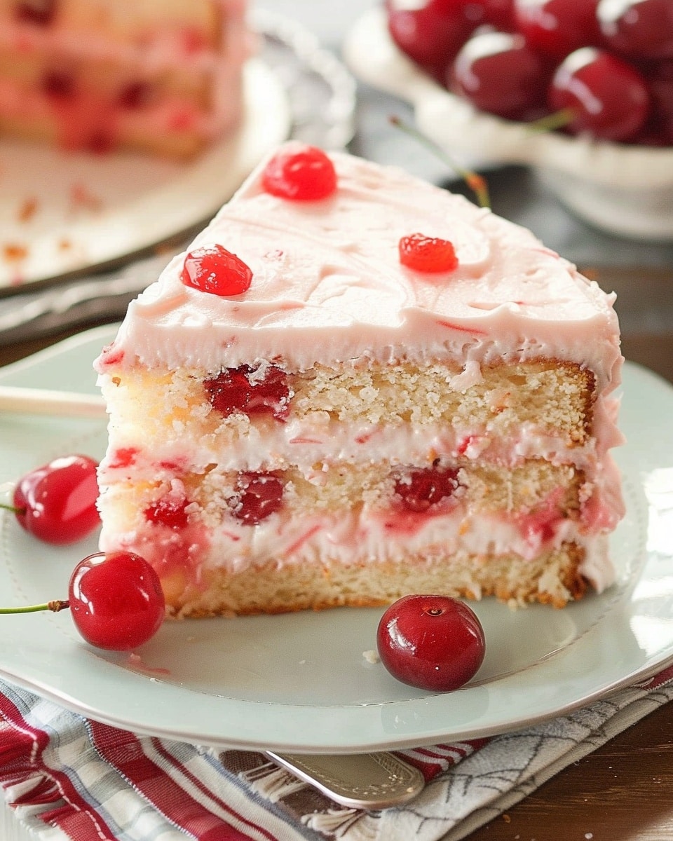 Maraschino Cherry Cake