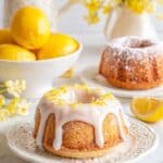 Mini Lemon Bundt Cakes