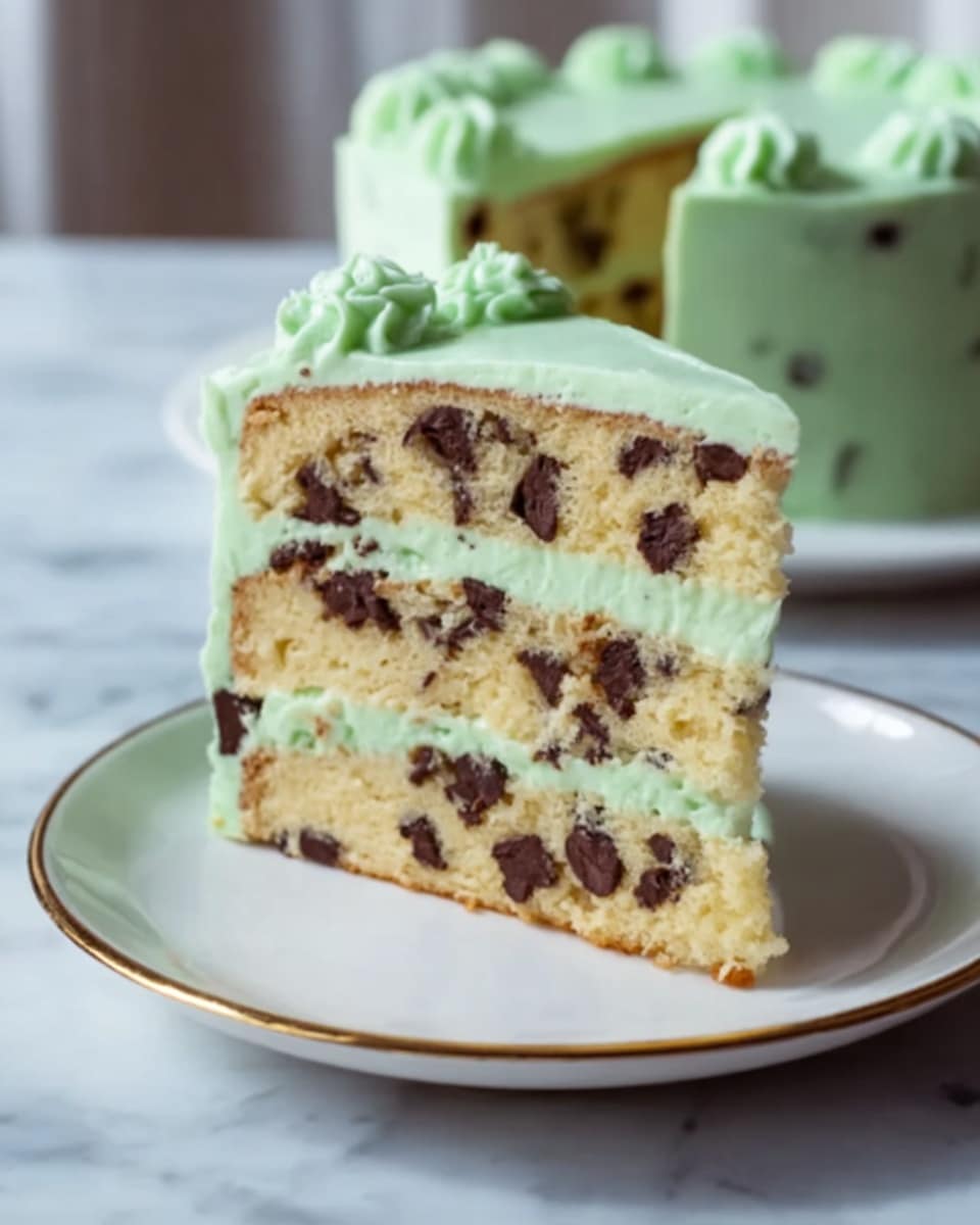 Mint Chocolate Chip Cake Recipe