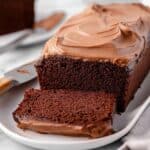 Moist Chocolate Loaf Cake