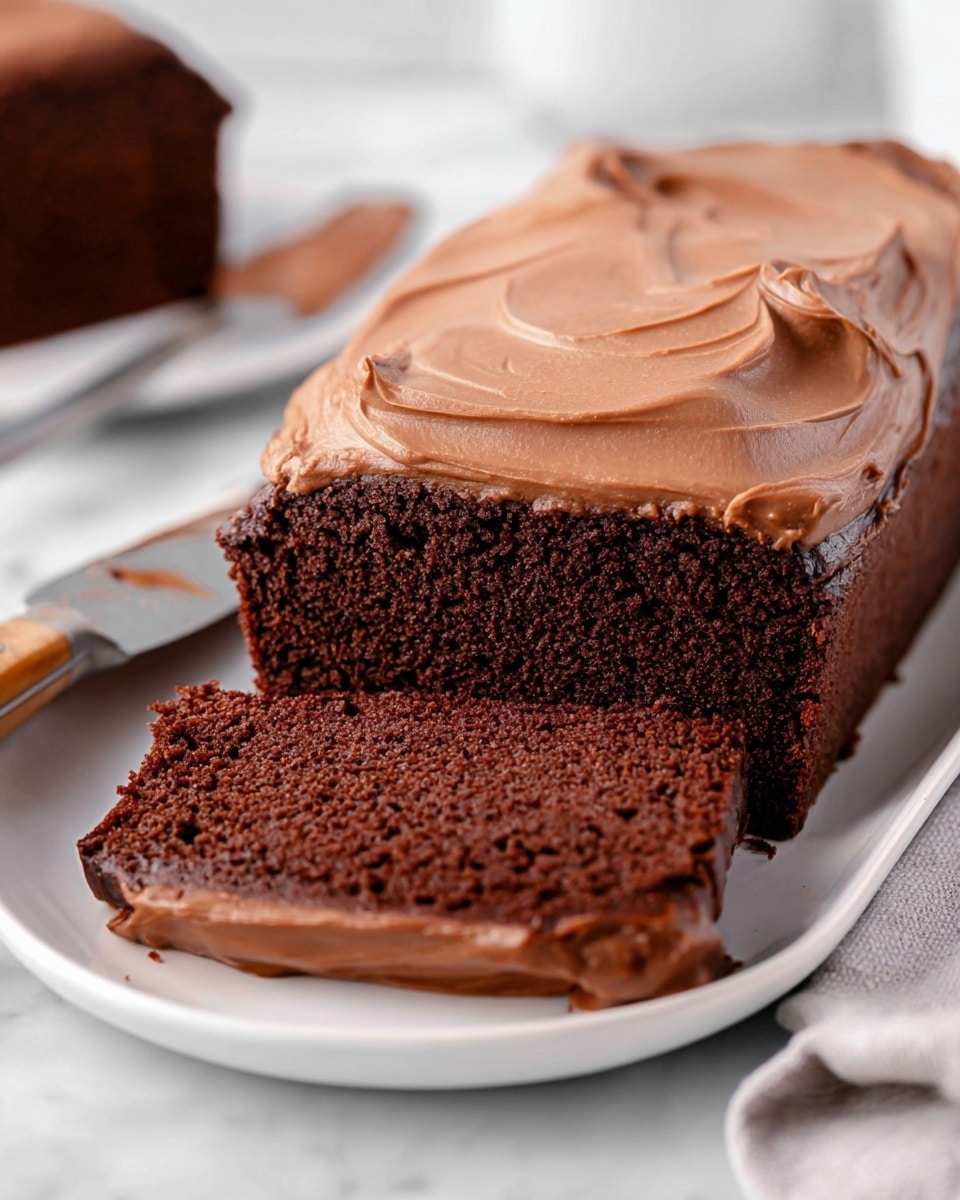 Moist Chocolate Loaf Cake