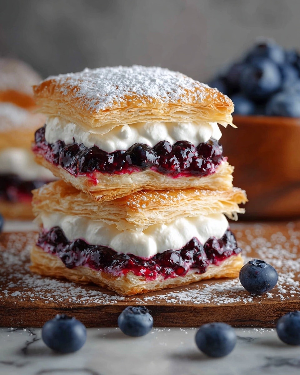 Patriotic Red, White and Blue Pastries