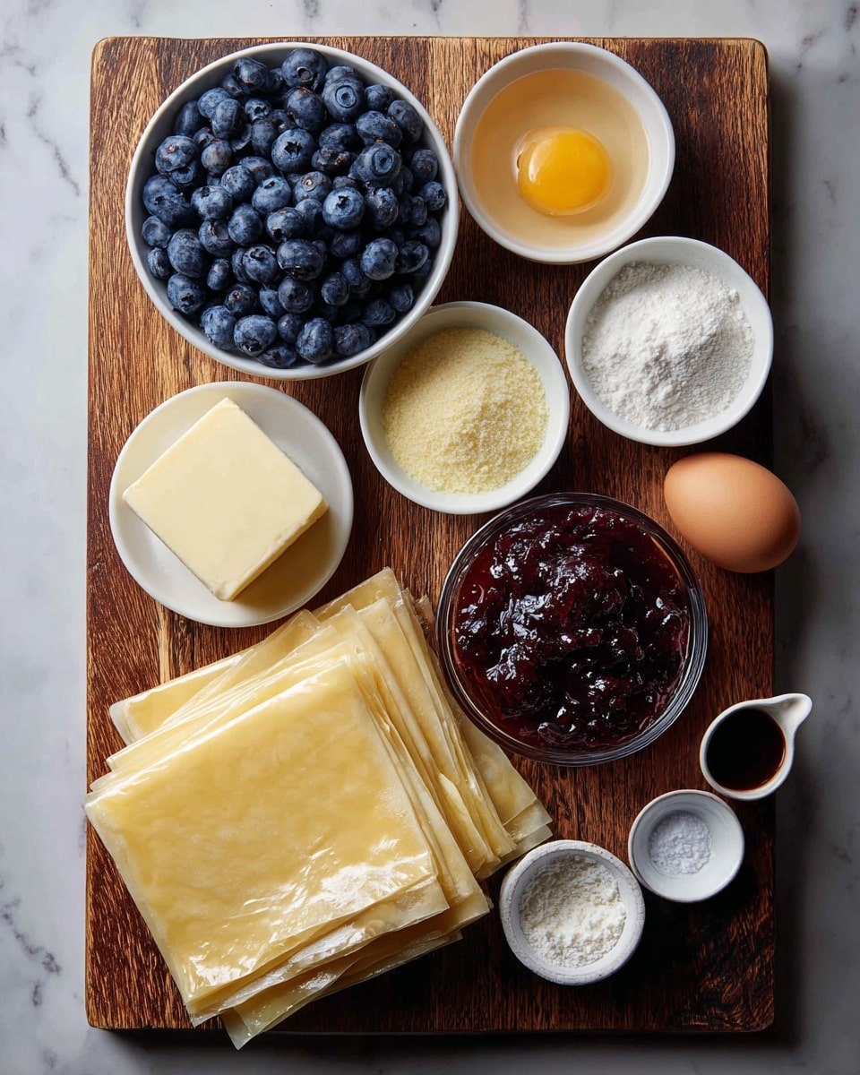 Patriotic Red, White and Blue Pastries