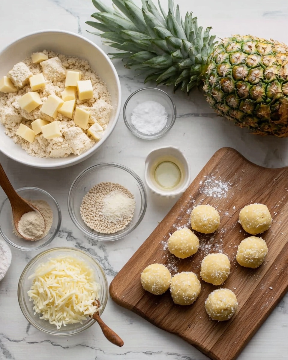 Pineapple Coconut No-Bake Balls