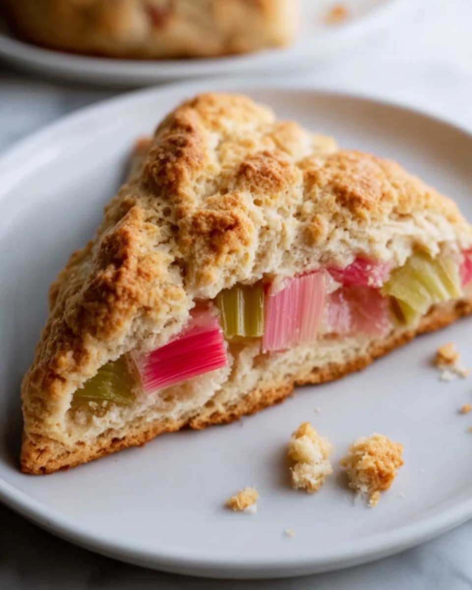 Rhubarb Scones Recipe