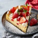 Strawberry Flan