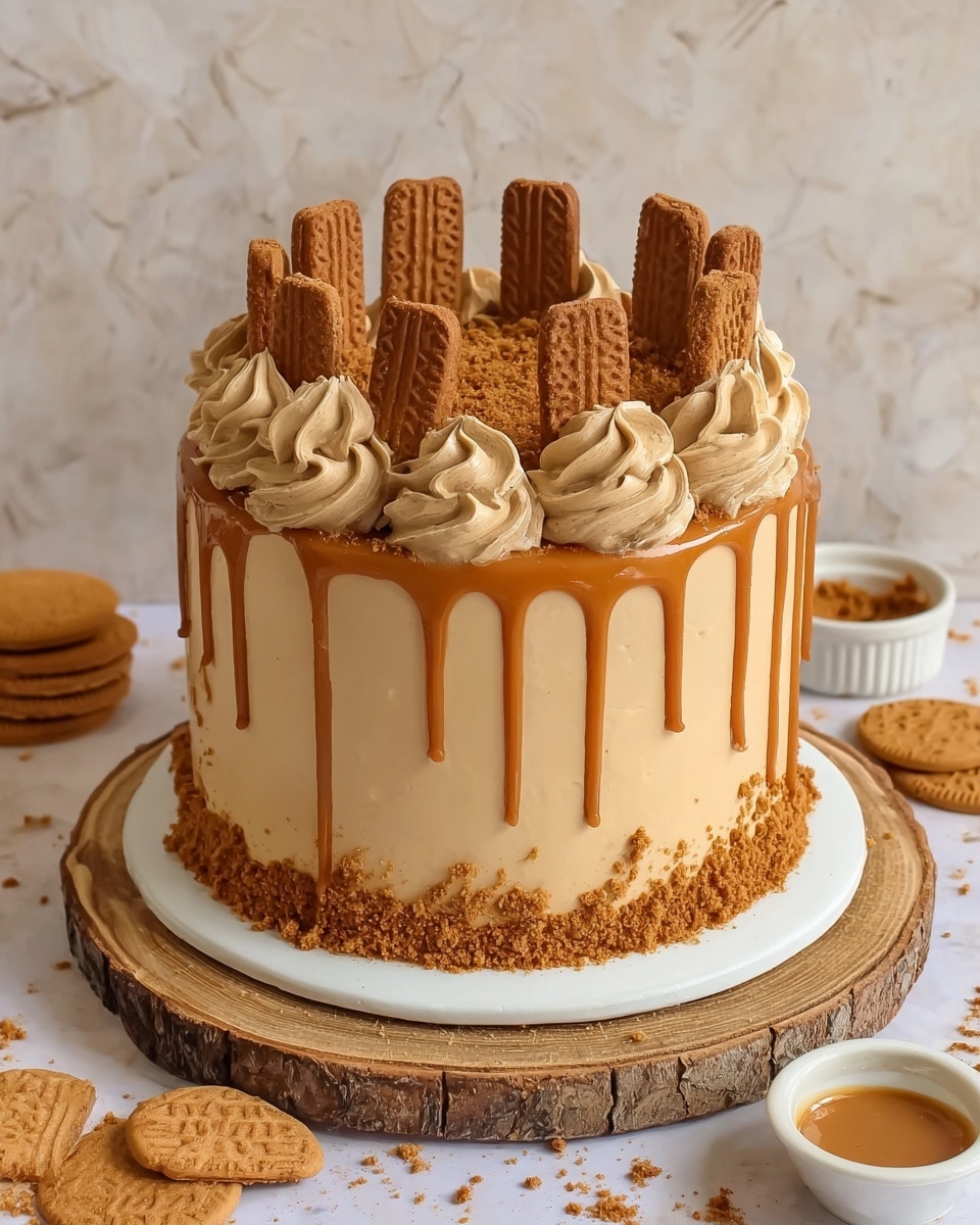 Ultimate Biscoff Cake: Layers of Caramelized Cookie Bliss